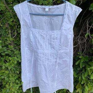 LOFT Tops - White Vintage Blouse LOFT Tops - White Vintage Blouse